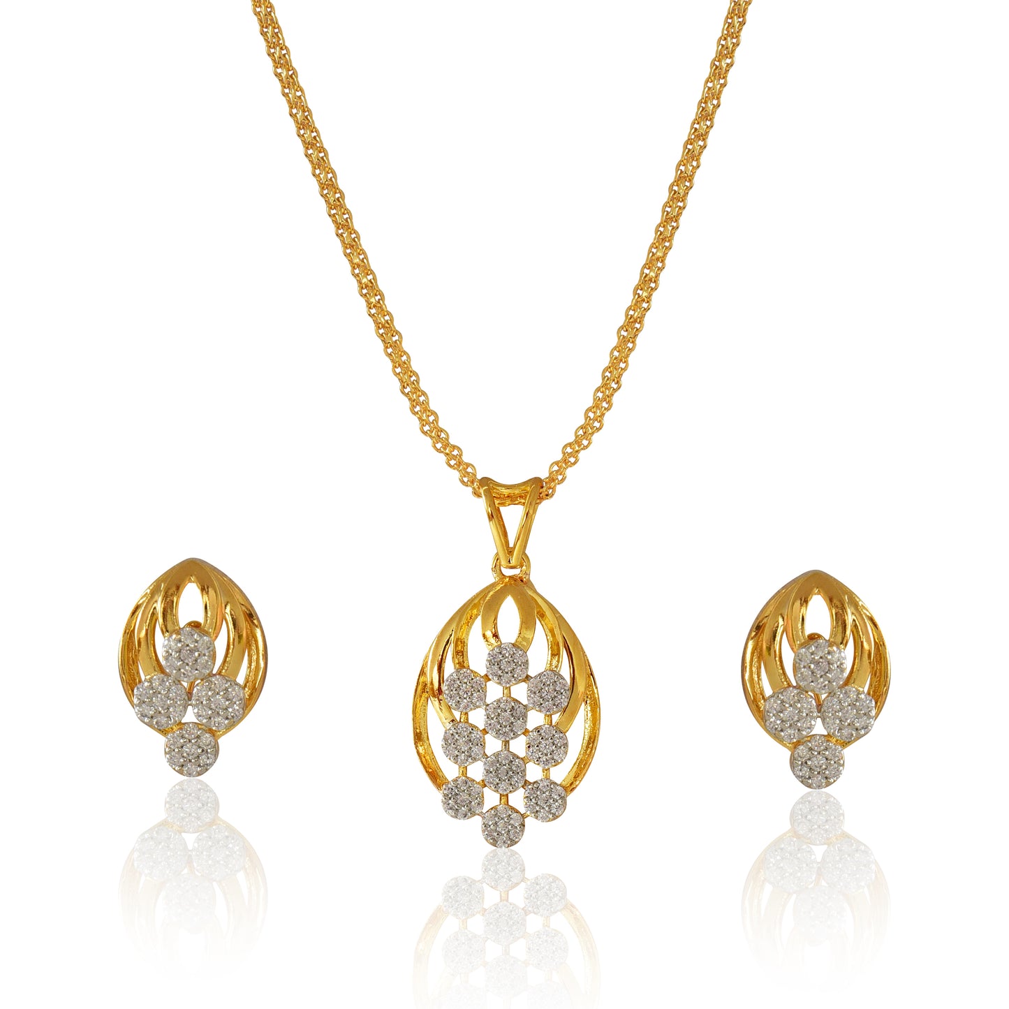 Nitya Pendant Gift Set for Women | Gift Pendant with 2 Earrings | Birthday Gifts For Women Valentine Gift for Girls