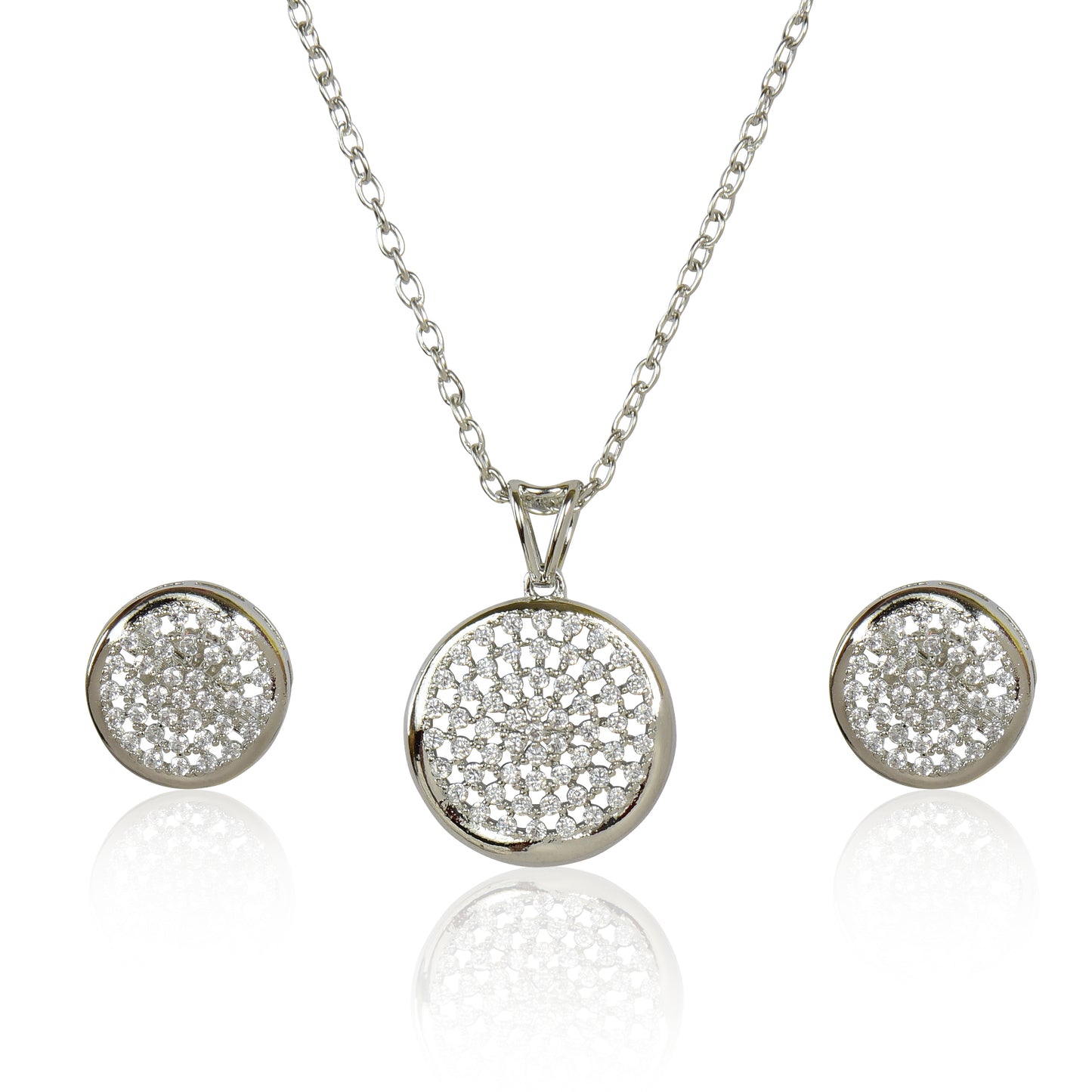 Nitya Pendant Gift Set for Women | Gift Pendant with 2 Earrings | Birthday Gifts For Women Valentine Gift for Girls