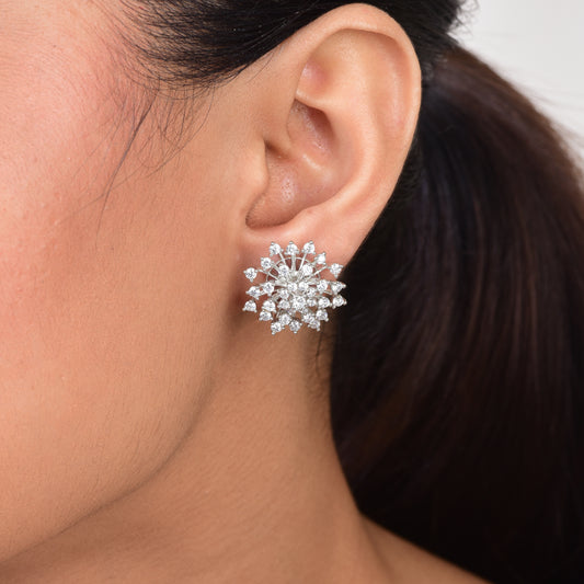 Special Stylish Latest Fashion Earrings, Earring With Solitaire Crystal Diamond Stylish Fashion Jewelry For Women, Valentine Gift for Girls