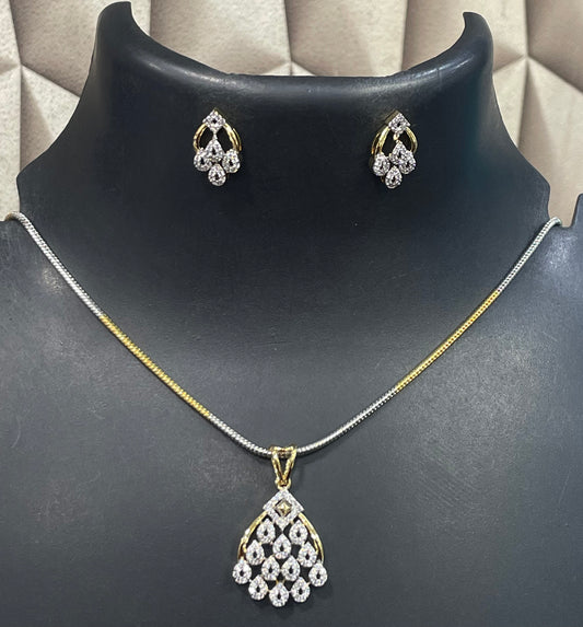 Nitya Pendant Gift Set for Women | Gift Pendant with 2 Earrings | Birthday Gifts For Women Valentine Gift for Girls