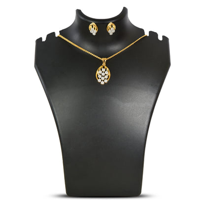 Nitya Pendant Gift Set for Women | Gift Pendant with 2 Earrings | Birthday Gifts For Women Valentine Gift for Girls