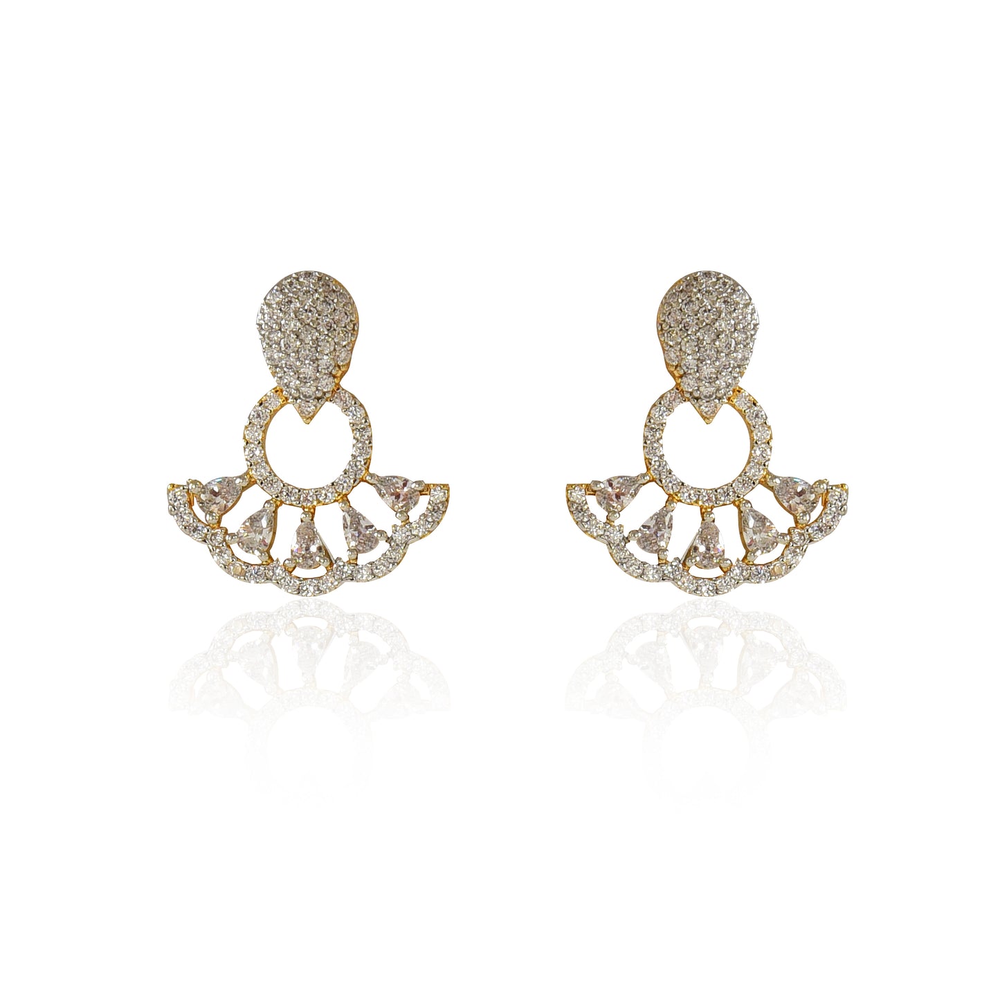 Special Stylish Latest Fashion Earrings, Earring With Solitaire Crystal Diamond Stylish Fashion Jewellery For Women, Valentine Gift for Girls
