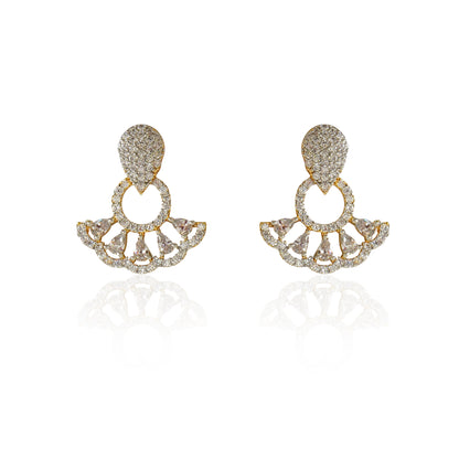 Special Stylish Latest Fashion Earrings, Earring With Solitaire Crystal Diamond Stylish Fashion Jewellery For Women, Valentine Gift for Girls