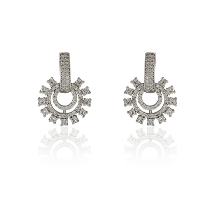 Special Stylish Latest Fashion Earrings, Earring With Solitaire Crystal Diamond Stylish Fashion Jewellery For Women, Valentine Gift for Girls