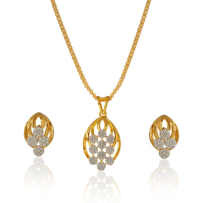 Nitya Pendant Gift Set for Women | Gift Pendant with 2 Earrings | Birthday Gifts For Women Valentine Gift for Girls
