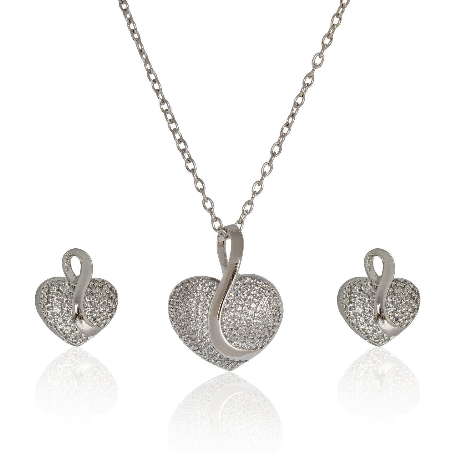 Nitya Pendant Gift Set for Women | Gift Pendant with 2 Earrings | Birthday Gifts For Women Valentine Gift for Girls