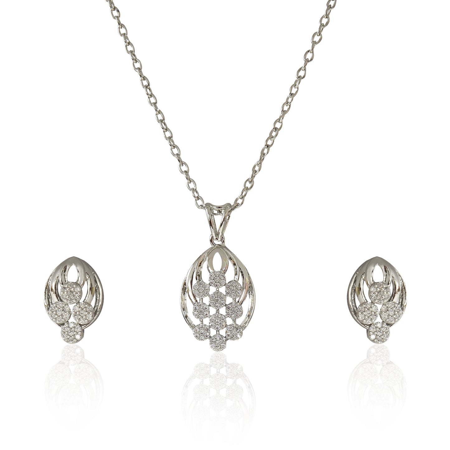Nitya Pendant Gift Set for Women | Gift Pendant with 2 Earrings | Birthday Gifts For Women Valentine Gift for Girls