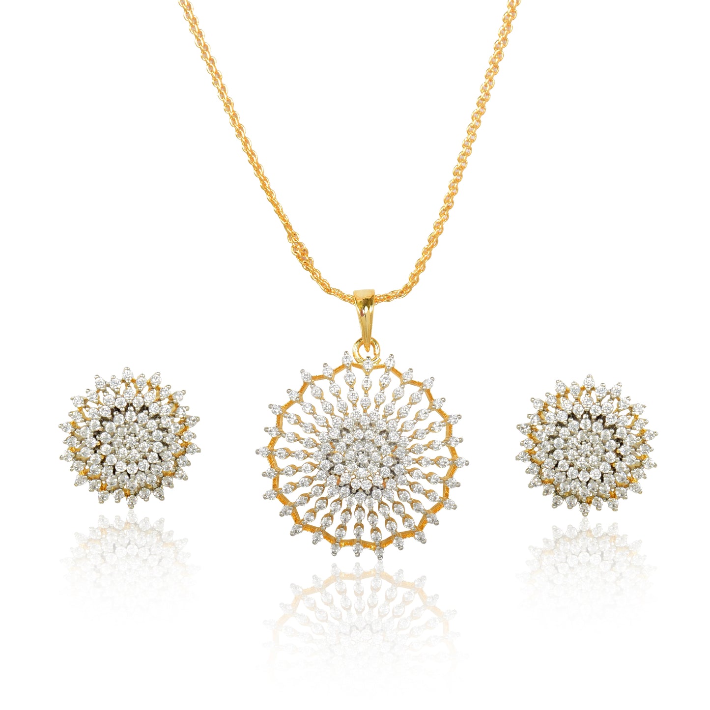 Nitya Pendant Gift Set for Women | Gift Pendant with 2 Earrings | Birthday Gifts For Women Valentine Gift for Girls