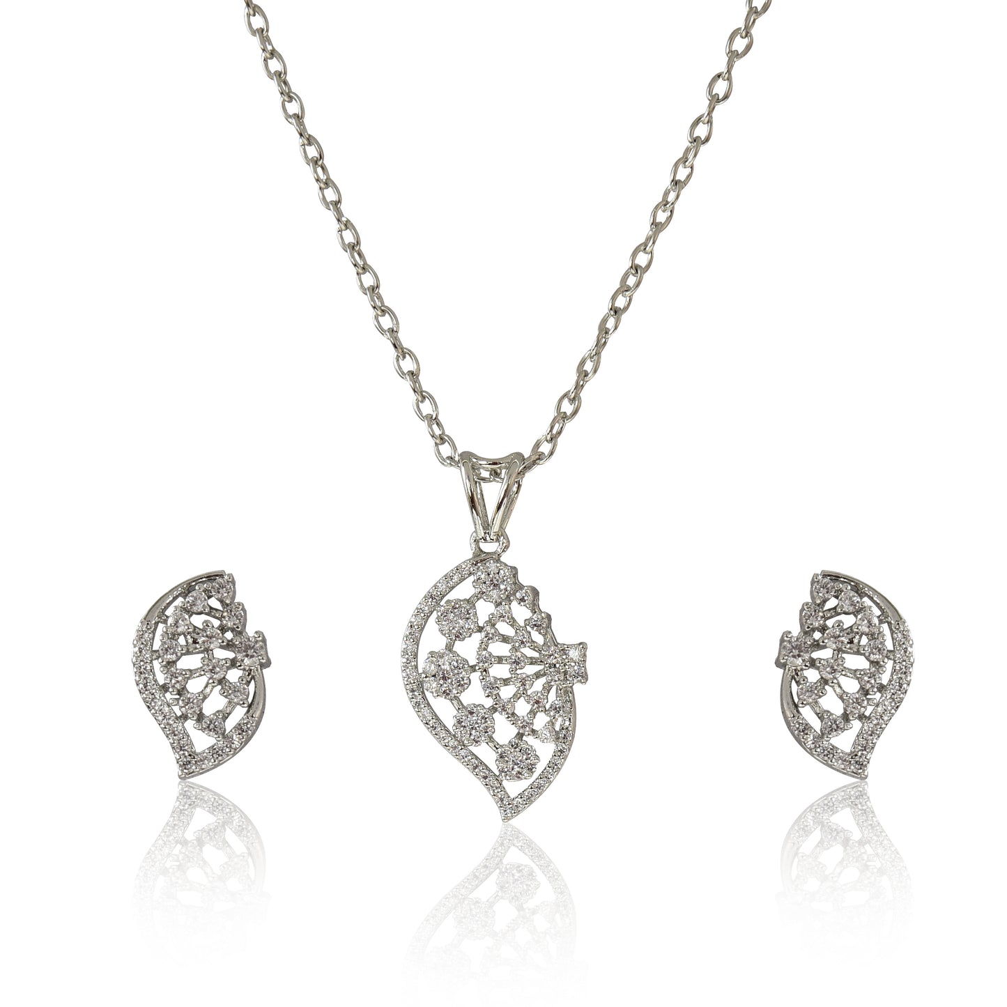 Nitya Pendant Gift Set for Women | Gift Pendant with 2 Earrings | Birthday Gifts For Women Valentine Gift for Girls