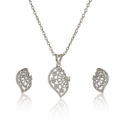 Nitya Pendant Gift Set for Women | Gift Pendant with 2 Earrings | Birthday Gifts For Women Valentine Gift for Girls