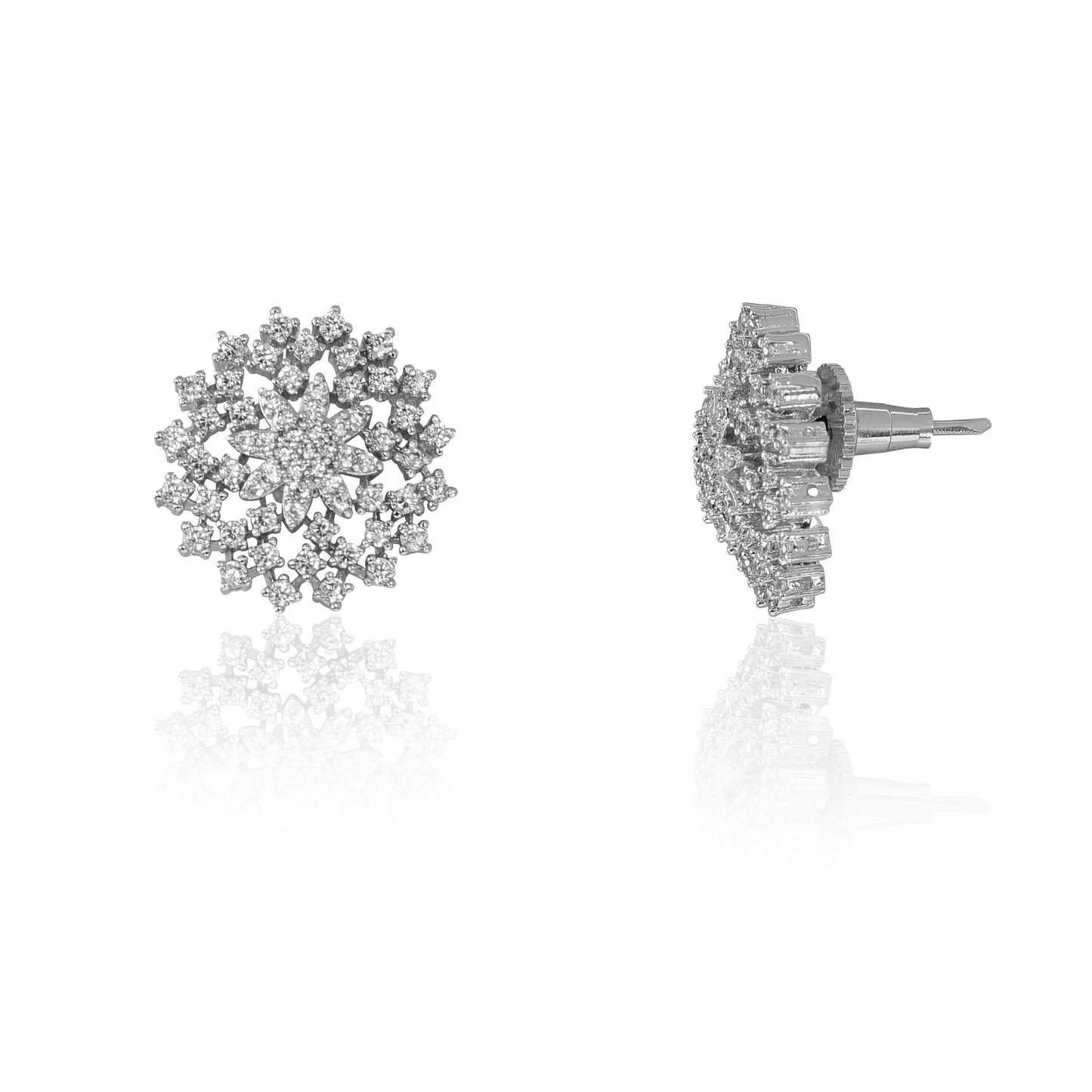 Special Stylish Latest Fashion Earrings, Earring With Solitaire Crystal Diamond Stylish Fashion Jewellery For Women, Valentine Gift for Girls