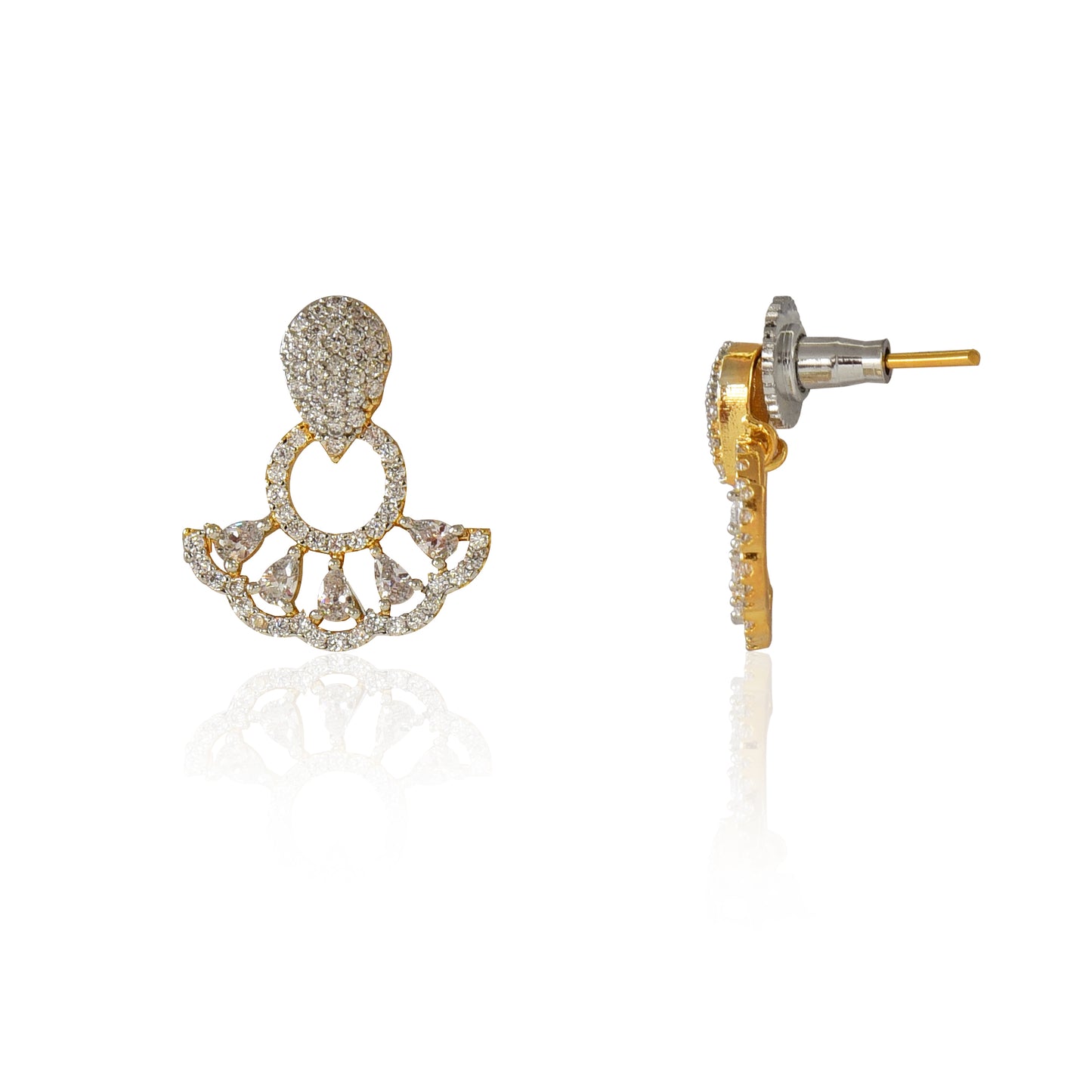 Special Stylish Latest Fashion Earrings, Earring With Solitaire Crystal Diamond Stylish Fashion Jewellery For Women, Valentine Gift for Girls