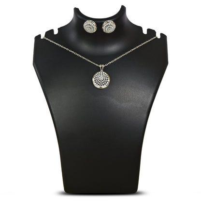 Nitya Pendant Gift Set for Women | Gift Pendant with 2 Earrings | Birthday Gifts For Women Valentine Gift for Girls