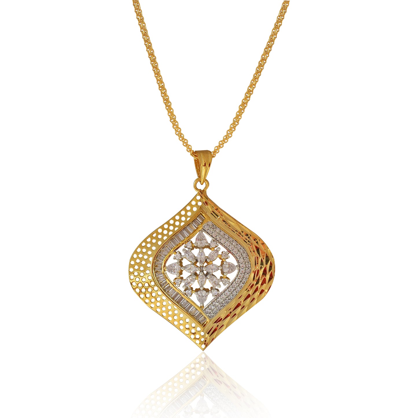 Nitya Pendant Gift Set for Women | Gift Pendant with 2 Earrings | Birthday Gifts For Women Valentine Gift for Girls