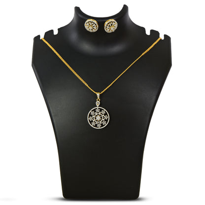 Nitya Pendant Gift Set for Women | Gift Pendant with 2 Earrings | Birthday Gifts For Women Valentine Gift for Girls