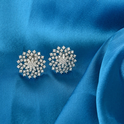 Special Stylish Latest Fashion Earrings, Earring With Solitaire Crystal Diamond Stylish Fashion Jewellery For Women, Valentine Gift for Girls