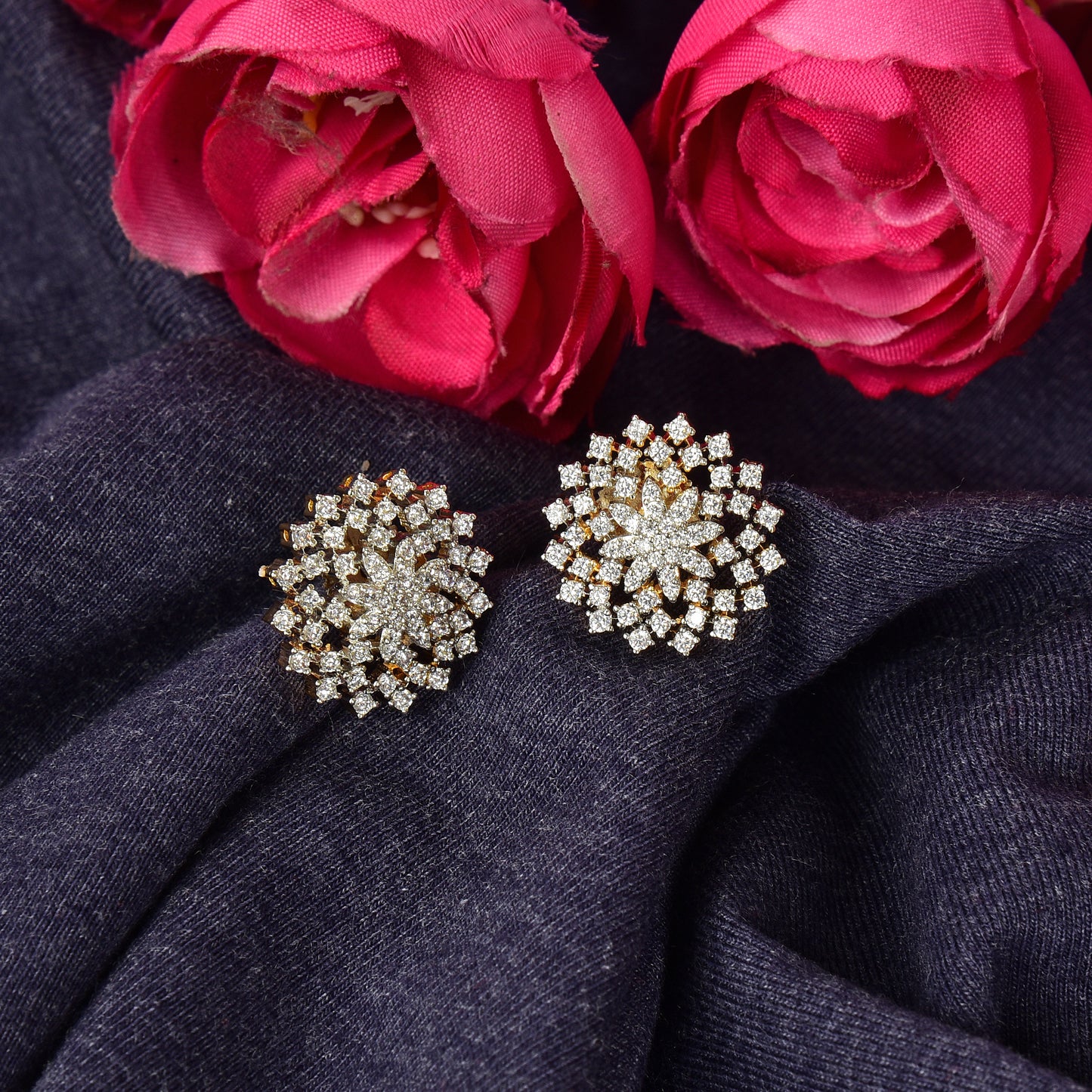 Special Stylish Latest Fashion Earrings, Earring With Solitaire Crystal Diamond Stylish Fashion Jewellery For Women, Valentine Gift for Girls