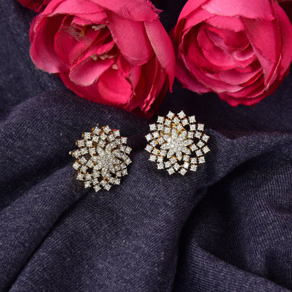Special Stylish Latest Fashion Earrings, Earring With Solitaire Crystal Diamond Stylish Fashion Jewellery For Women, Valentine Gift for Girls