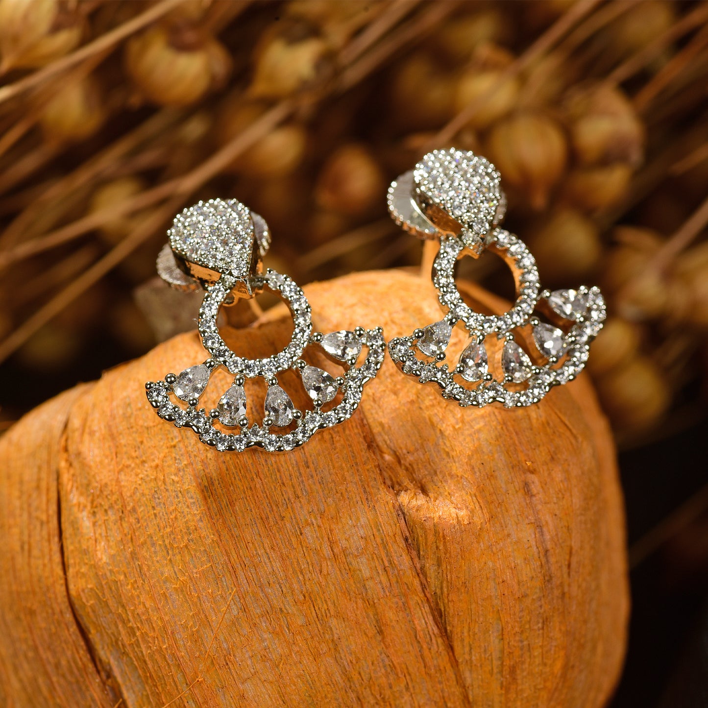 Special Stylish Latest Fashion Earrings, Earring With Solitaire Crystal Diamond Stylish Fashion Jewellery For Women, Valentine Gift for Girls