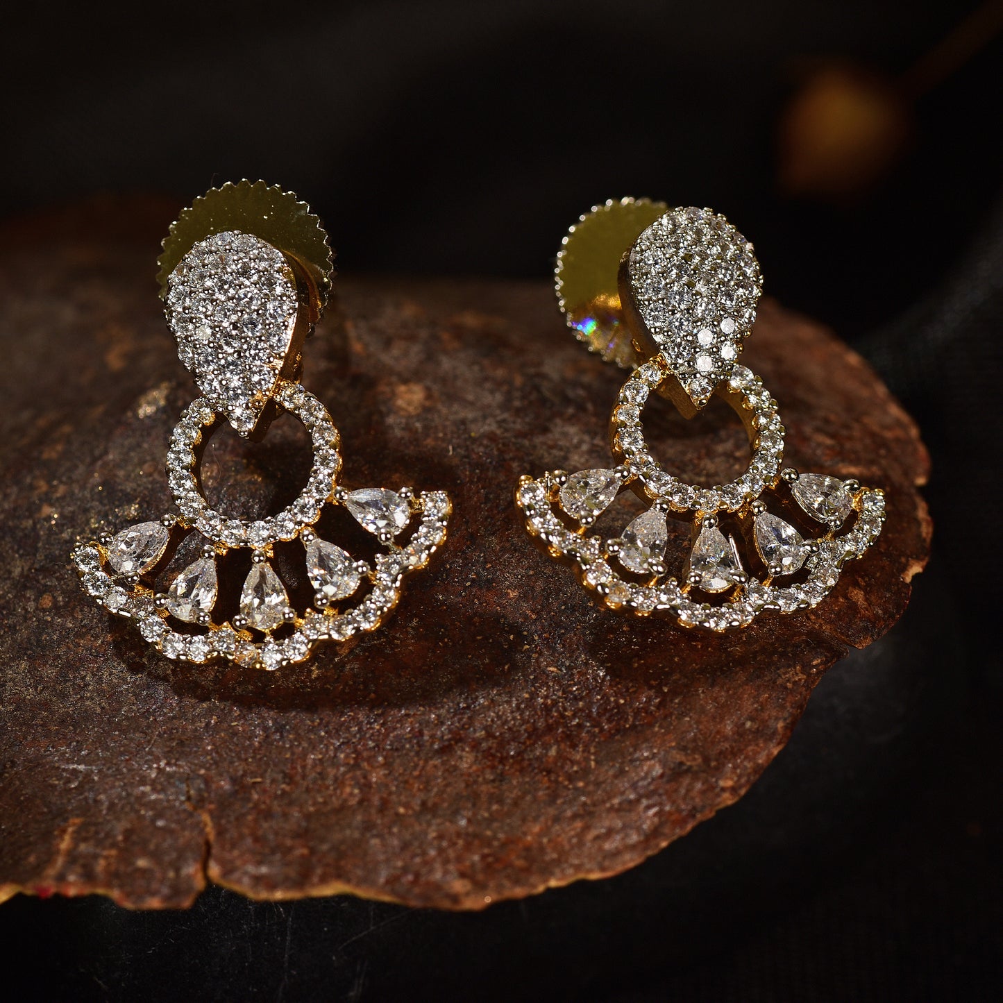 Special Stylish Latest Fashion Earrings, Earring With Solitaire Crystal Diamond Stylish Fashion Jewellery For Women, Valentine Gift for Girls