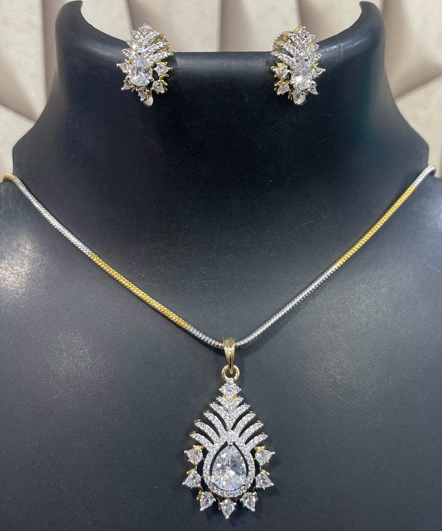 Nitya Pendant Gift Set for Women | Gift Pendant with 2 Earrings | Birthday Gifts For Women Valentine Gift for Girls